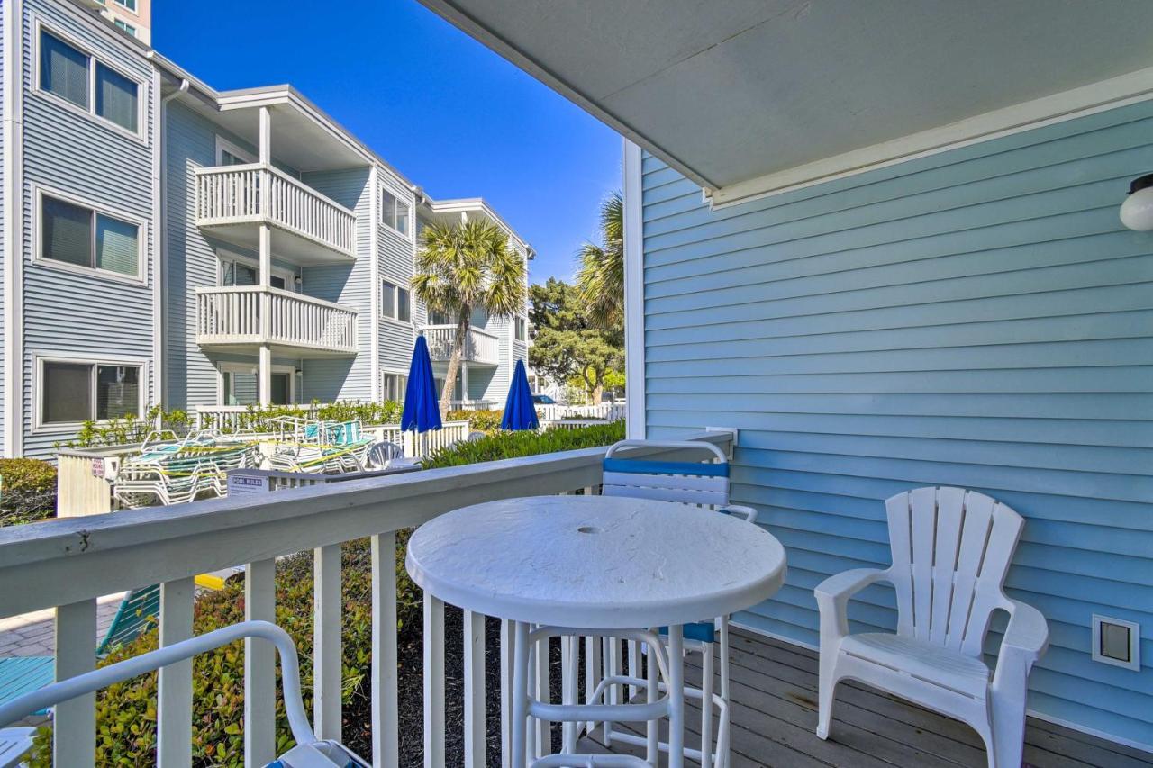 Myrtle Beach Condo With Private Beach Access! ภายนอก รูปภาพ