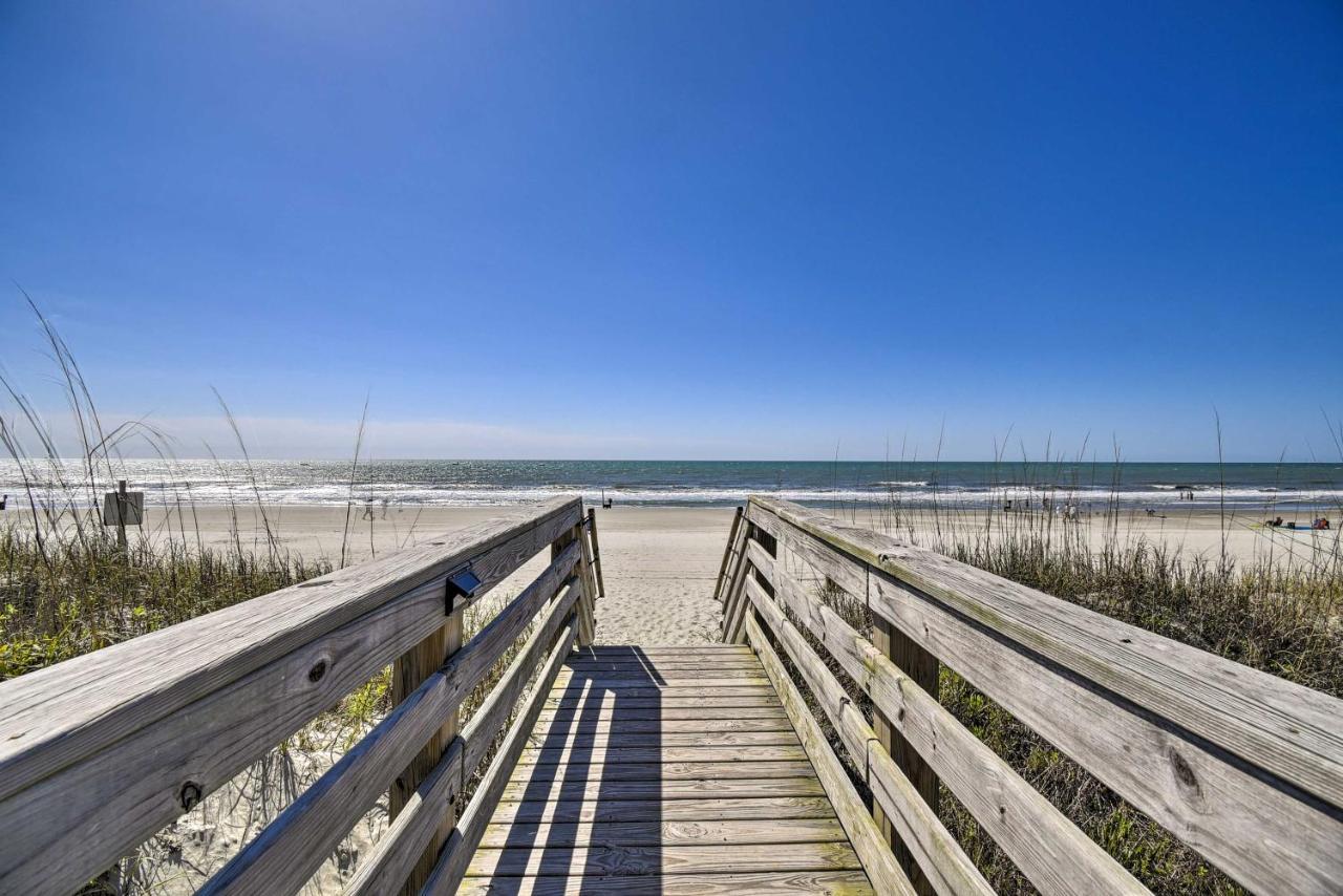 Myrtle Beach Condo With Private Beach Access! ภายนอก รูปภาพ