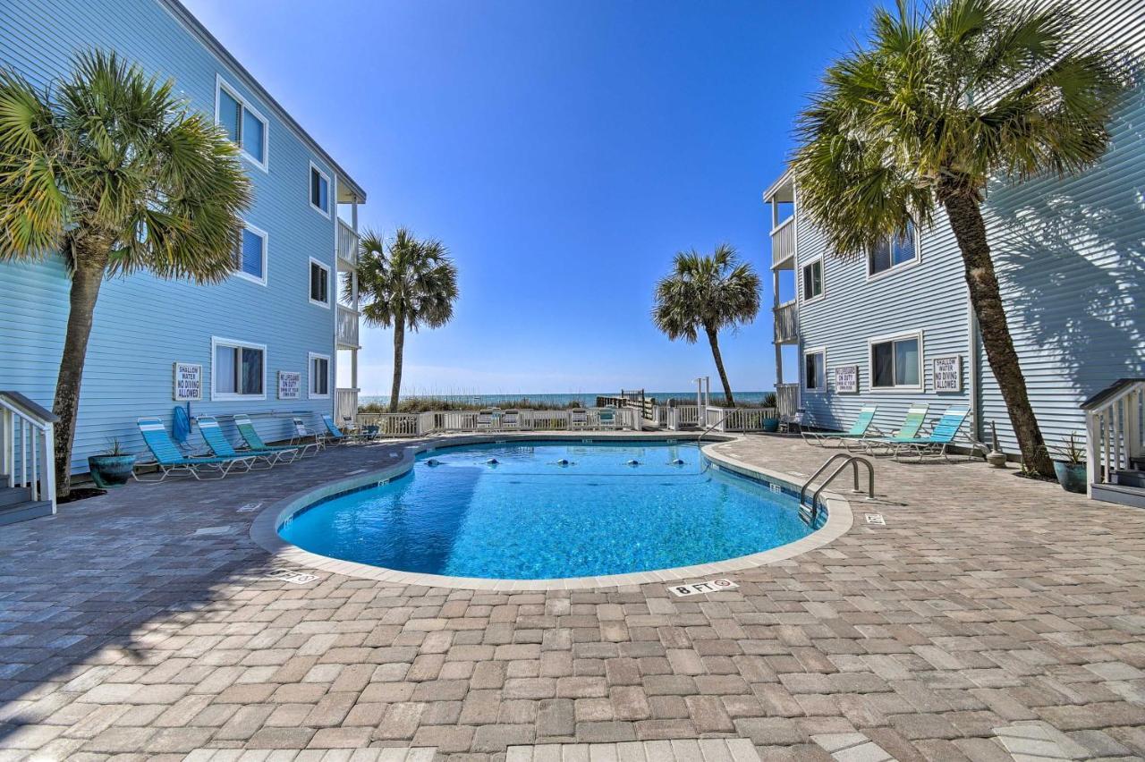 Myrtle Beach Condo With Private Beach Access! ภายนอก รูปภาพ