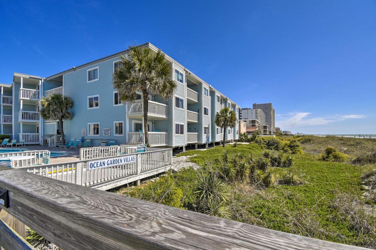 Myrtle Beach Condo With Private Beach Access! ภายนอก รูปภาพ