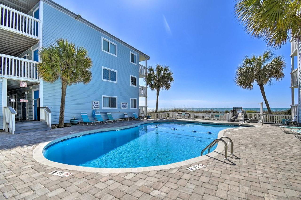 Myrtle Beach Condo With Private Beach Access! ภายนอก รูปภาพ